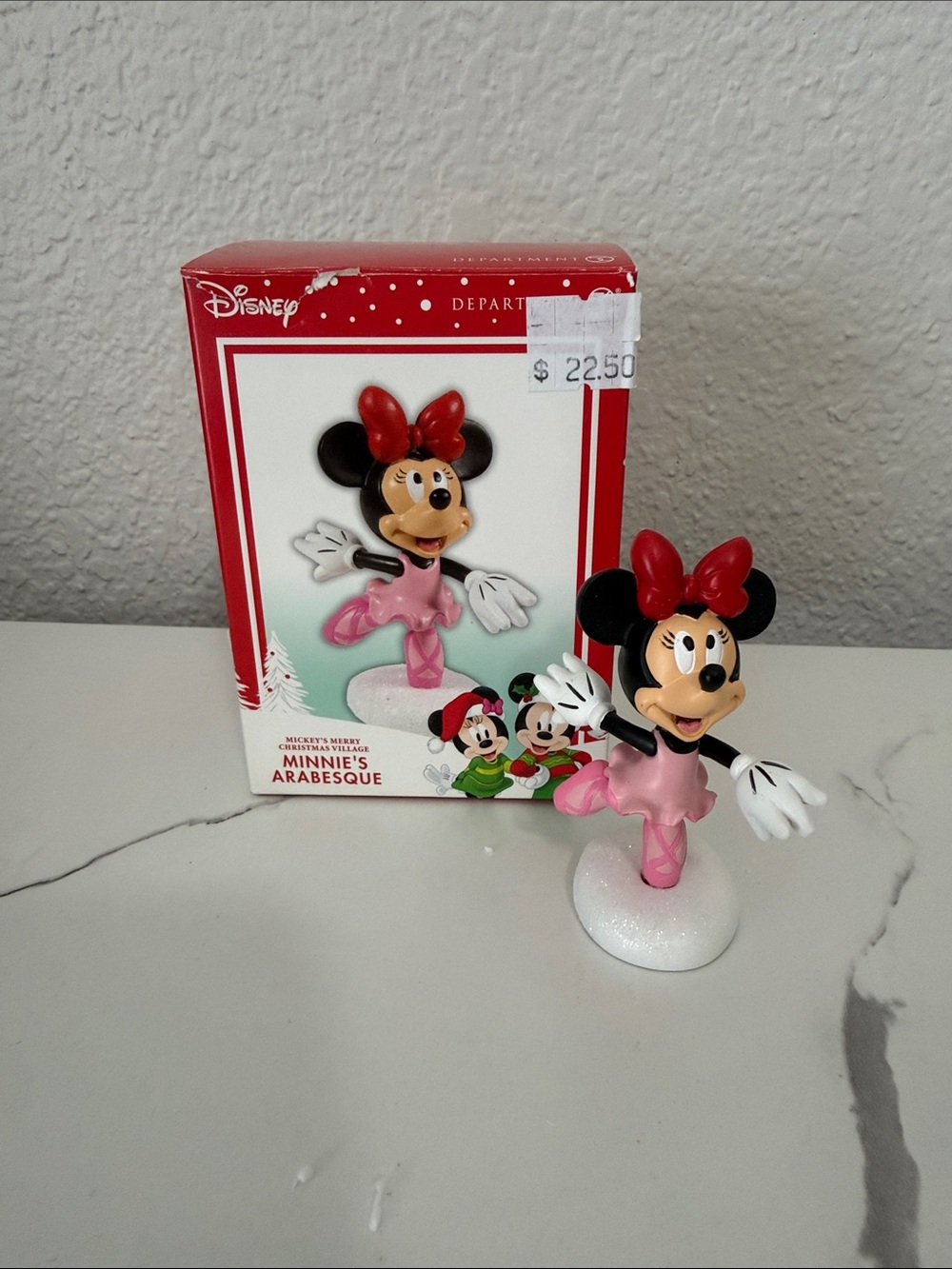 Minnie’s Arabesque (ballerina) department 56 Disney Christmas village